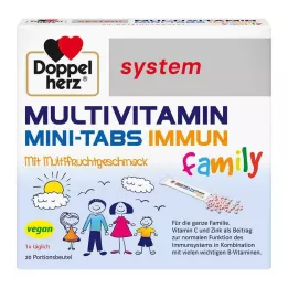 DOPPELHERZ System rodzinny Multivitamin Mini-Tabs, 20 szt