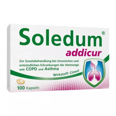 Soledum addicur 200 mg kapsułki miękkie dojelitowe, 100 szt Soledum addicur 200 mg kapsułki miękkie dojelitowe, 100 szt