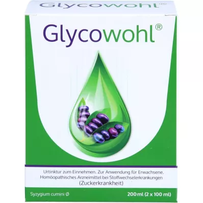 GLYCOWOHL Krople doustne, 2 x 100 ml