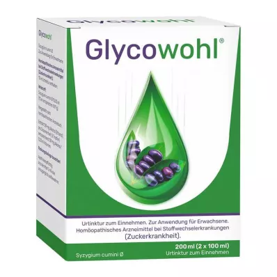GLYCOWOHL Krople doustne, 2 x 100 ml