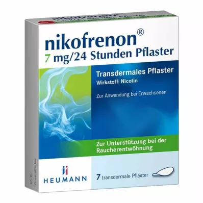 NIKOFRENON Plaster transdermalny 7 mg/24 godziny, 7 szt