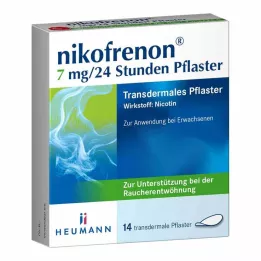NIKOFRENON Plaster transdermalny 7 mg/24 godziny, 14 szt