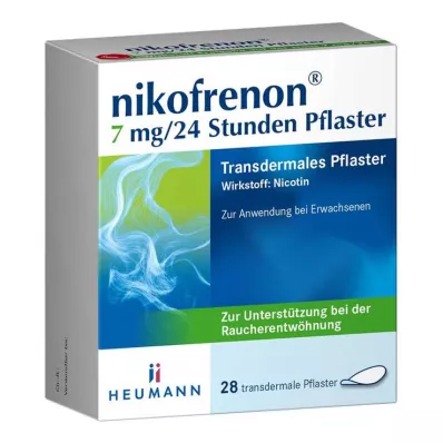 NIKOFRENON Plaster transdermalny 7 mg/24 godziny, 28 szt