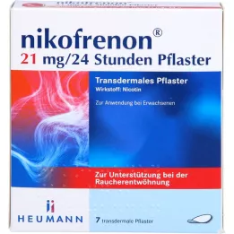 NIKOFRENON Plaster transdermalny 21 mg/24 godziny, 7 szt
