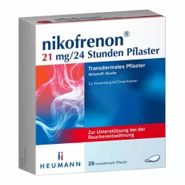 NIKOFRENON Plaster transdermalny 21 mg/24 godziny, 28 szt