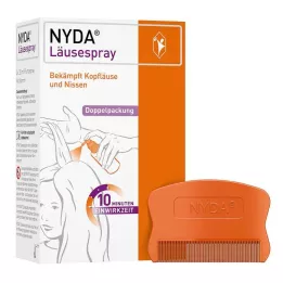 NYDA Spray na wszy, 2X50 ml