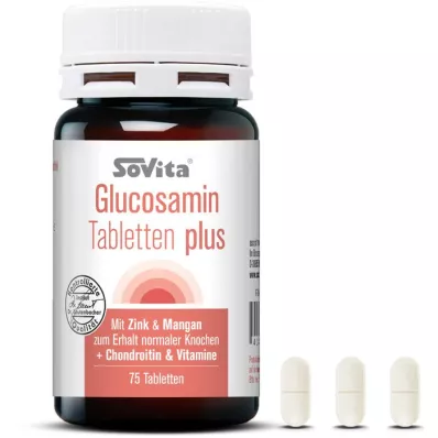 SOVITA Tabletki glukozamina plus, 75 szt