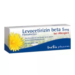 Levocetirizine beta 5 mg tabletki powlekane, 50 szt