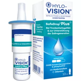 HYLO-VISION Krople do oczu SafeDrop Plus, 10 ml