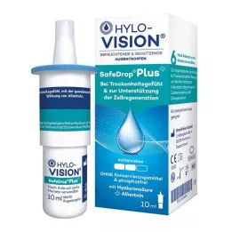 HYLO-VISION Krople do oczu SafeDrop Plus, 10 ml
