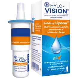 HYLO-VISION Krople do oczu SafeDrop Lipocur, 10 ml