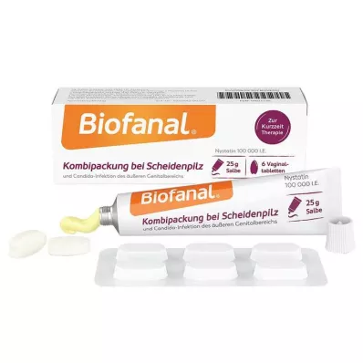 Zestaw kombinowany Biofanal® na pleśniawkę pochwy, 1 szt Zestaw kombinowany Biofanal® na pleśniawkę pochwy, 1 szt