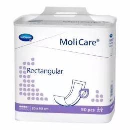 MOLICARE prostokątne 4 krople 20x60 cm, 50 szt