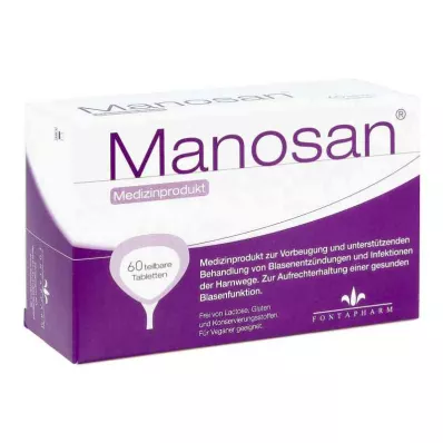 MANOSAN Tabletki, 60 szt MANOSAN Tabletki, 60 szt