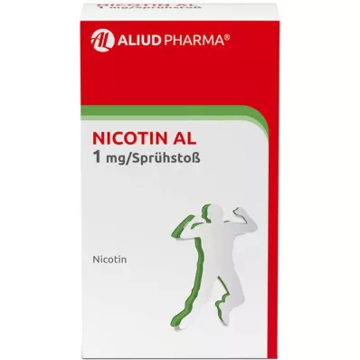 NICOTIN AL 1 mg/spray puff spray do stosowania w jamie ustnej, 1 szt
