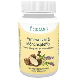 YAMSWURZEL &amp; MÖNCHSPFEFFER Kapsułki Floramed, 60 kapsułek