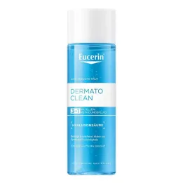 EUCERIN DermatoCLEAN Hyal.Miz.Cleansing Fluid 3w1, 200 ml