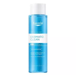 EUCERIN DermatoCLEAN Hyal.Miz.Cleansing Fluid 3w1, 400 ml