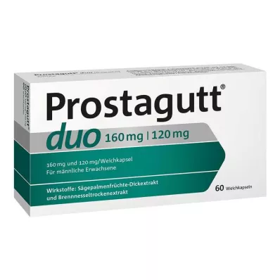 PROSTAGUTT kapsułki miękkie duo 160 mg/120 mg, 60 szt