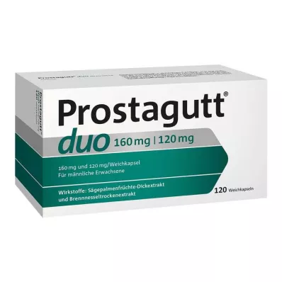 Prostagutt duo 160 mg/120 mg kapsułki miękkie, 120 szt Prostagutt duo 160 mg/120 mg kapsułki miękkie, 120 szt
