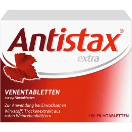 ANTISTAX dodatkowe tabletki żylne, 180 szt