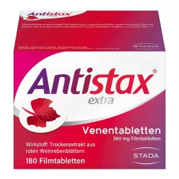 ANTISTAX dodatkowe tabletki żylne, 180 szt