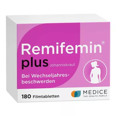 remifemin® PLUS Dziurawiec zwyczajny, 180 sztuk remifemin® PLUS Dziurawiec zwyczajny, 180 sztuk