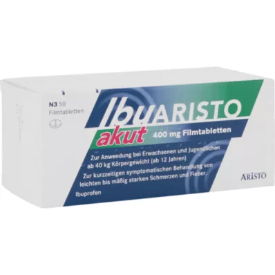 IBUARISTO ostre tabletki powlekane 400 mg, 50 szt