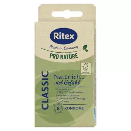 RITEX PRO NATURE CLASSIC Prezerwatywy, 8 szt