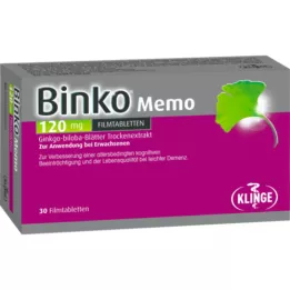 BINKO Memo 120 mg tabletki powlekane, 30 szt