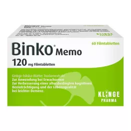 BINKO Memo 120 mg tabletki powlekane, 60 szt