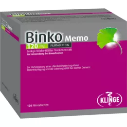 BINKO Memo 120 mg tabletki powlekane, 120 szt