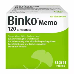 BINKO Memo 120 mg tabletki powlekane, 120 szt