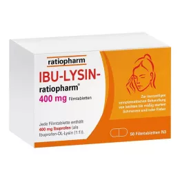 IBU-LYSIN-ratiopharm 400 mg tabletki powlekane, 50 szt