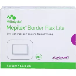 MEPILEX Opatrunek piankowy Border Flex Lite 4x5 cm, 10 szt