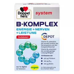 DOPPELHERZ Tabletki systemowe B-complex, 60 szt