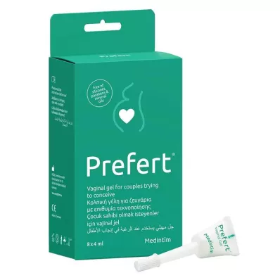 PREFERT Żel dopochwowy, 8 x 4 ml