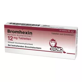 BROMHEXIN Hermes Arzneimittel 12 mg tabletki, 50 szt