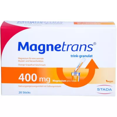 MAGNETRANS 400 mg granulatu do picia, 20X5,5 g