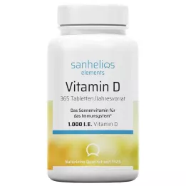 SANHELIOS Witamina D 1000 j.m. w tabletkach, 365 szt