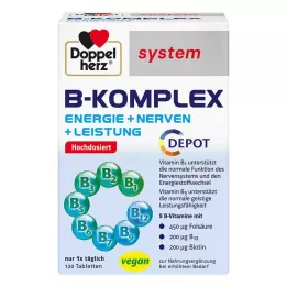 DOPPELHERZ Tabletki systemowe B-complex, 120 szt