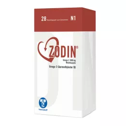 ZODIN Kapsułki miękkie Omega-3 1000 mg, 28 szt