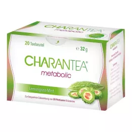 CHARANTEA metaboliczny worek filtrujący Lemon/Mint, 20 szt