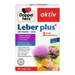 DOPPELHERZ Kapsułki Liver plus z choliną i cynkiem, 30 szt