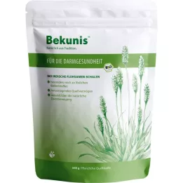 BEKUNIS Organiczne łuski psyllium indyjskiego, 500 g