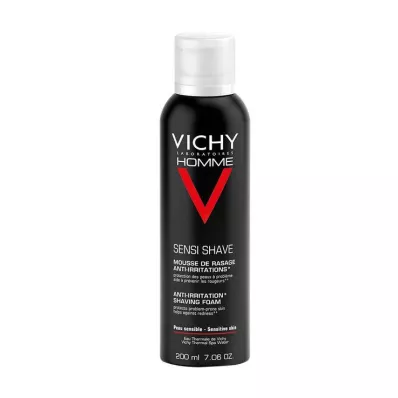 Vichy Homme pianka do golenia przeciw podrażnieniom skóry, 200 ml Vichy Homme pianka do golenia przeciw podrażnieniom skóry, 200 ml