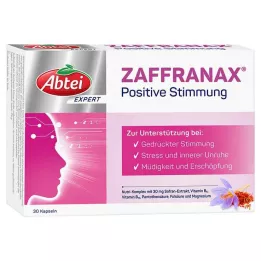 ABTEI EXPERT ZAFFRANAX Kapsułki pozytywnego nastroju, 30 kapsułek