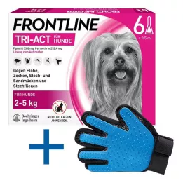 FRONTLINE Tri-Act Drop-on roztwór dla psów o masie ciała 2-5 kg, 6 szt