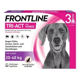 FRONTLINE Tri-Act Lsg.z.Drop-on dla psów 20-40kg, 3 szt
