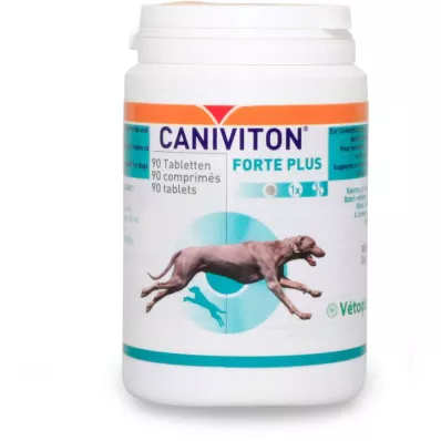 CANIVITON Forte Plus Erg.Futterm.Tbl.f.Dog/Cat, 90 szt